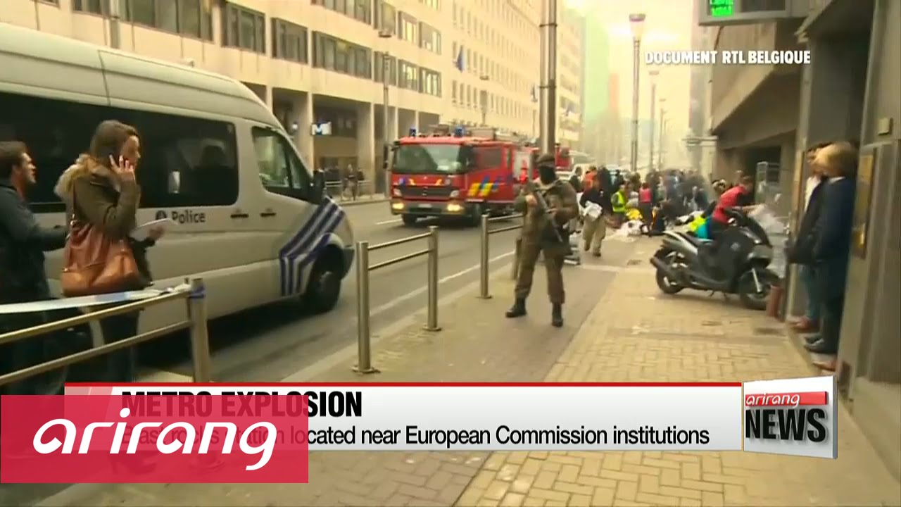 Brussels attacks produce chilling scenes
