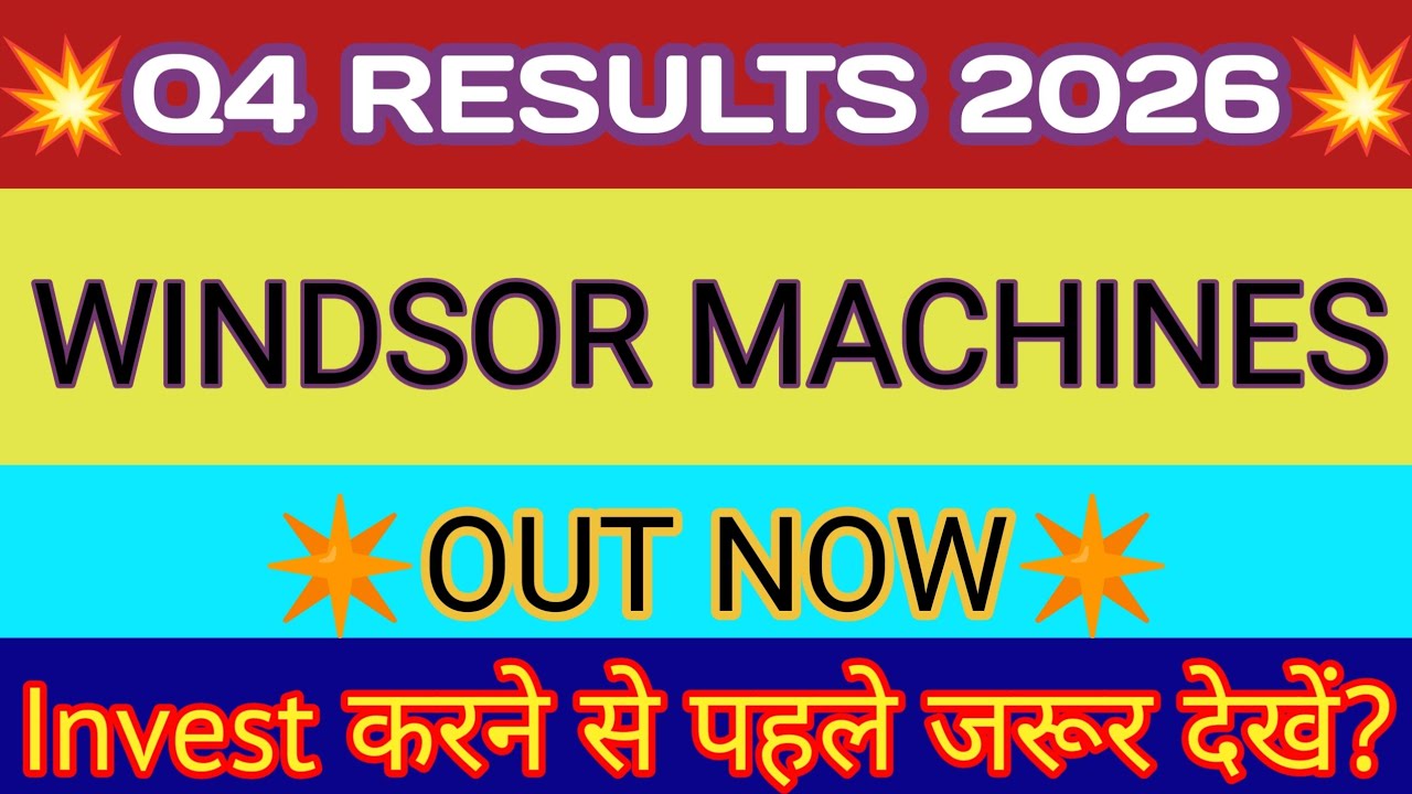 Windsor Machine Q4 Results 🔴Windsor Machine Results 🔴Windsor Machine Share 🔴Windsor Machines Limited
