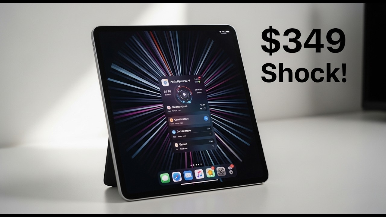 Утечки информации об iPad 12 2026 года изменили всё – чип A18 + шокирующая цена в 349 долларов.