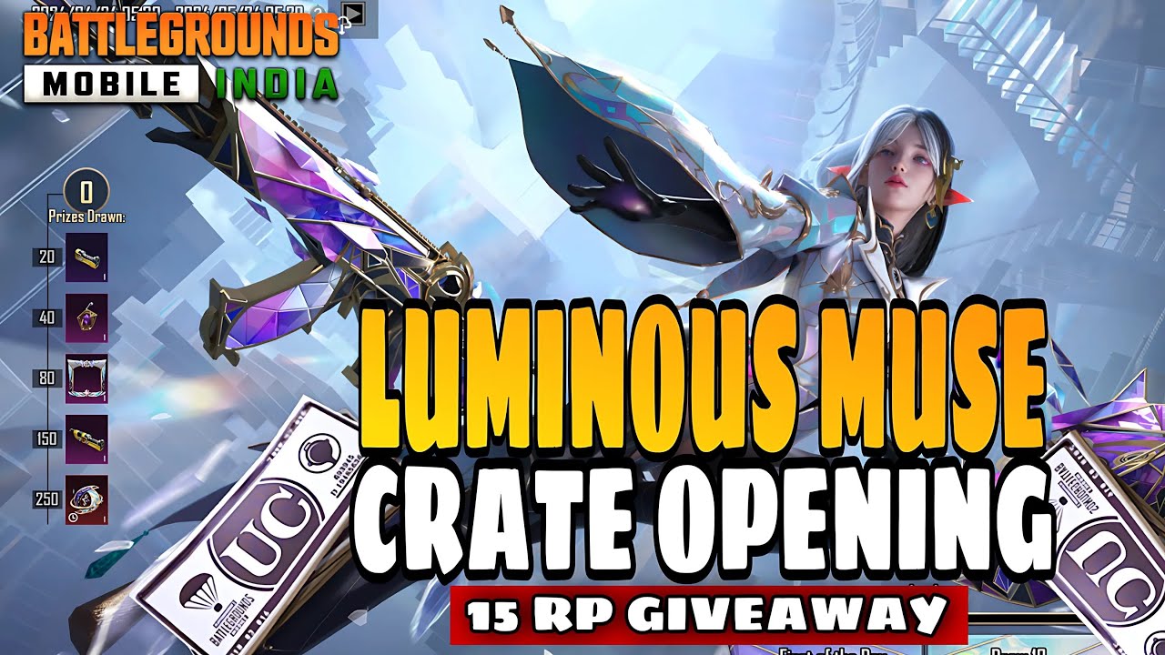 😱 OMG !! NEW LUMINOUS ULTIMATE SET WITH NEW UPGRADABLE M762 WITH ON-HIT EFFECT CRATE OPENING IN BGMI