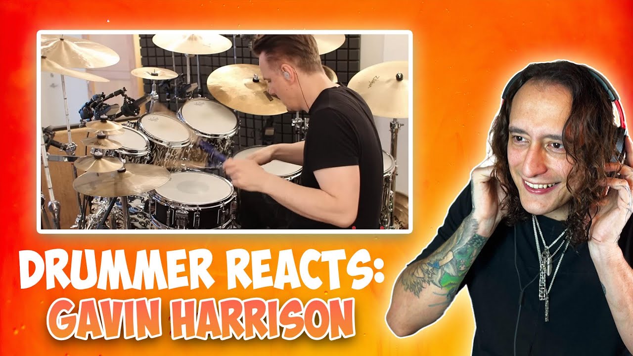 Metal Drummer Reacts- Gavin Harrison plays 