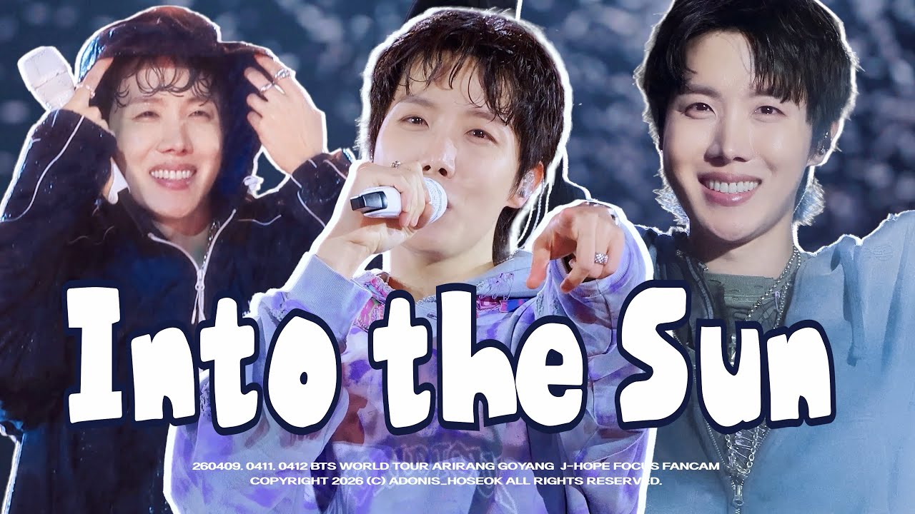 260409&ndash;260412 BTS ARIRANG WORLD TOUR GOYANG | J-HOPE &lsquo;INTO THE SUN&rsquo; 9-Cam Focus 방탄소년단 제이홉 직캠