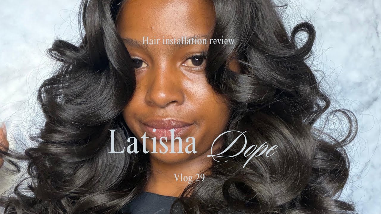 Beginner-Friendly Wig Install | Latisha wig human hair blend
