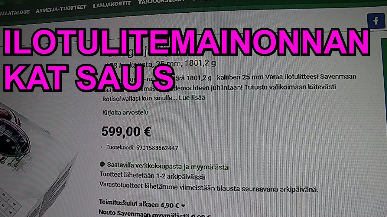 Ilotulitemainonnan vilkaisu 2022