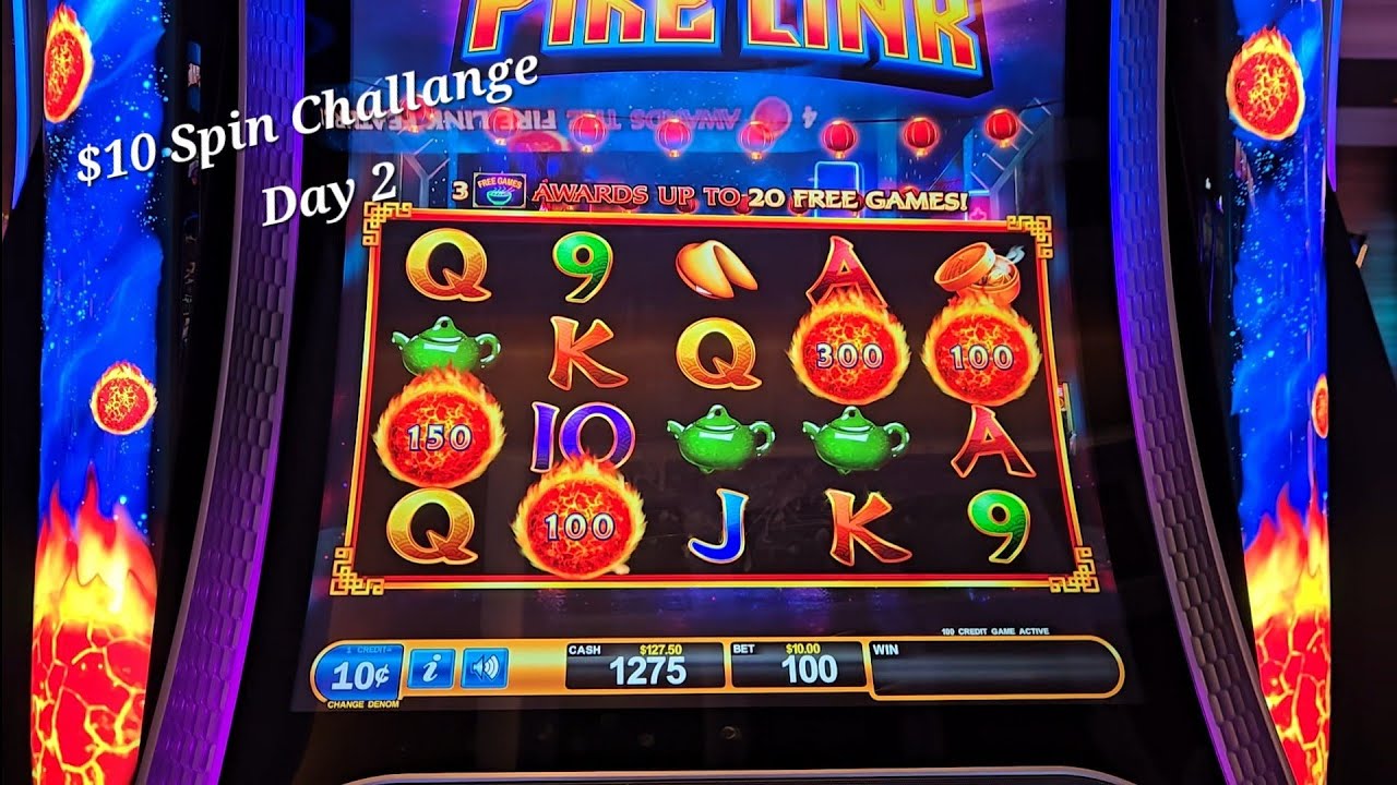Ultimate Fire Link $10 Spin Challenge/ Day 2