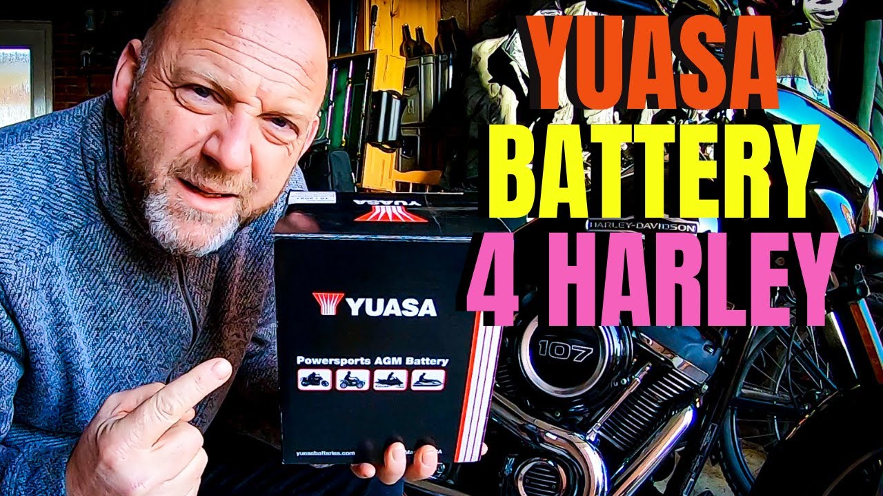 H-D M8 Softail Battery Swap Alternative | Yuasa YTX20HL-BS High Per Battery Install & Review