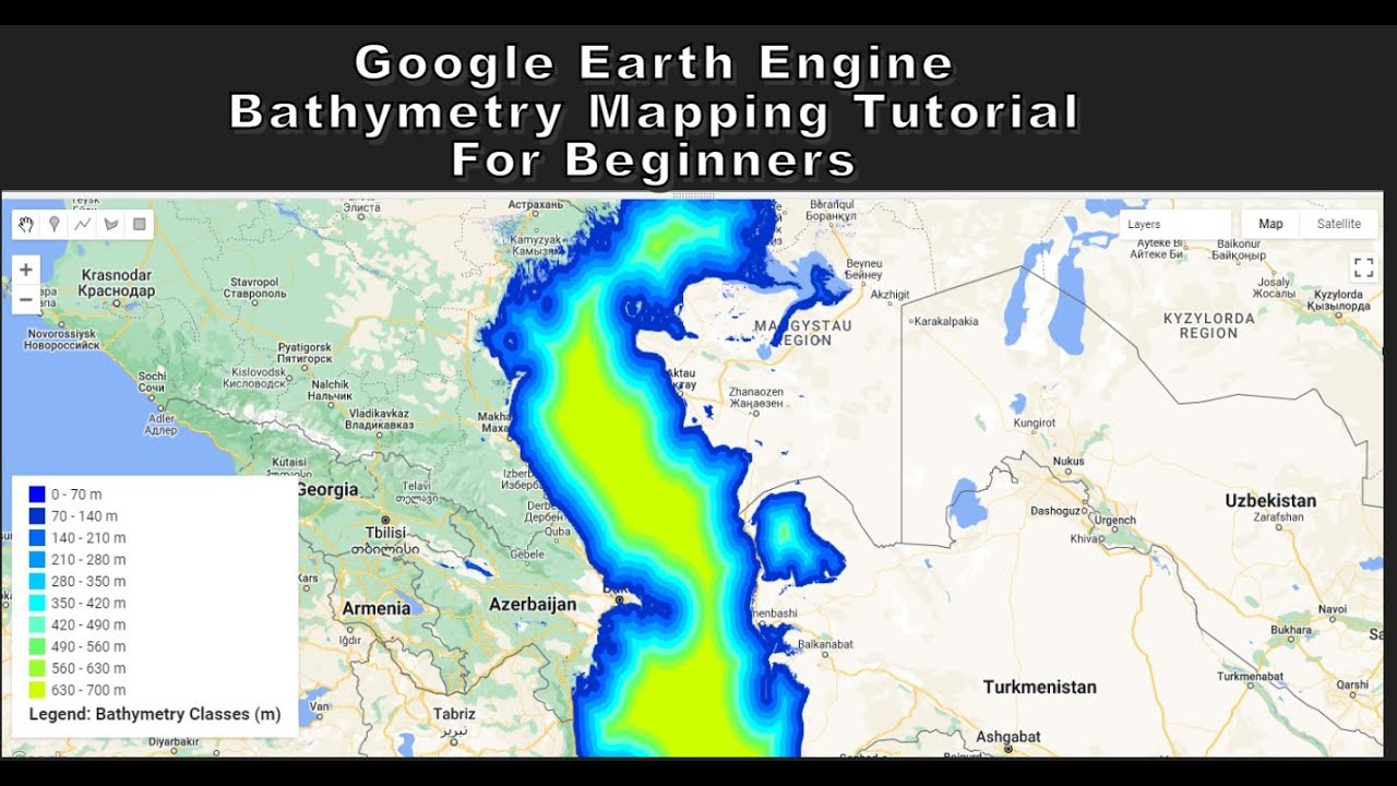 Google Earth Engine Bathymetry Mapping Tutorial for Beginners