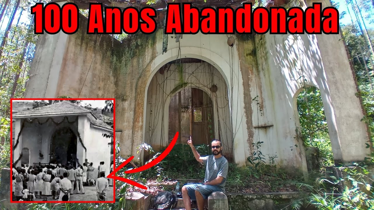 ACHAMOS UMA CAPELA ABANDONADA A MAIS DE 100 ANOS #urbex #abandonedplaces #assombrado