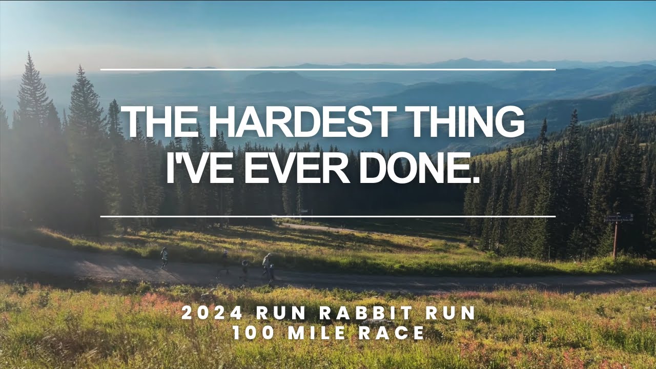 My First 100-Mile Ultramarathon | 2024 Run Rabbit Run 100