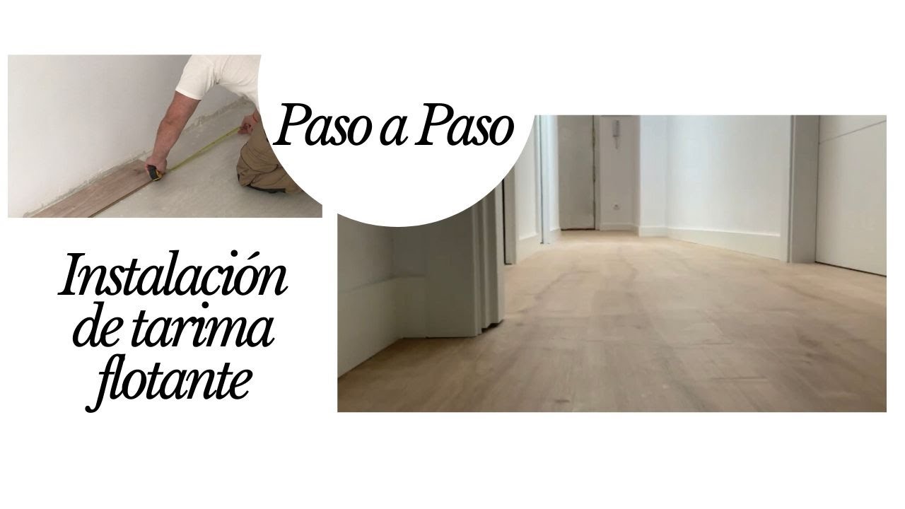 🧩Como Instalar una TARIMA FLOTANTE PASO a PASO 🔨