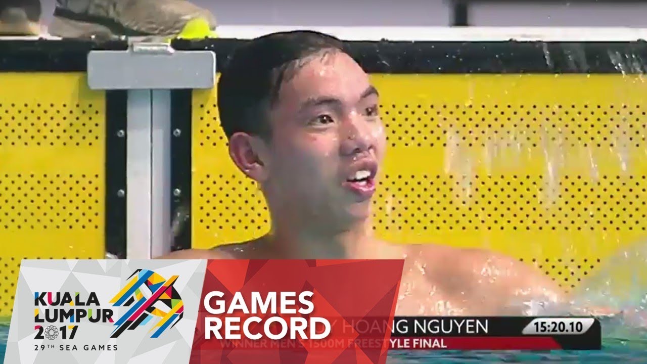 Swimming Men’s 1500m Freestyle - Final  | Gold Medal | Games Record | 29th SEA Games 2017