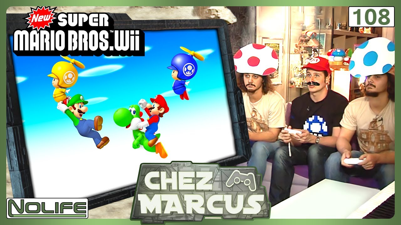 Chez Marcus n°108 : New Super Mario Bros Wii