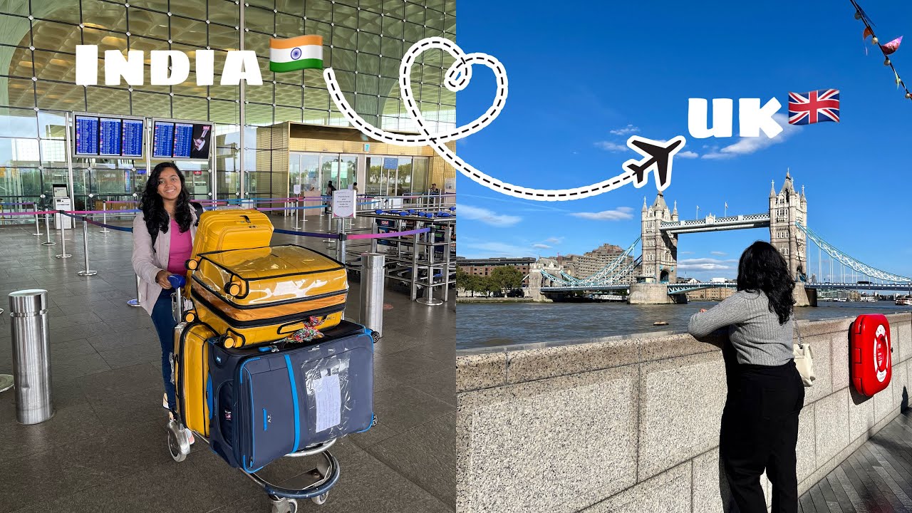 Moving to London✈️ | University Move-in Vlog | India🇮🇳 to United Kingdom🇬🇧