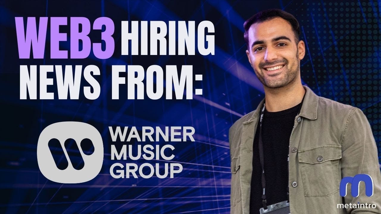 Warner Music Launches Web3 Platform - Plus Job Opportunity!