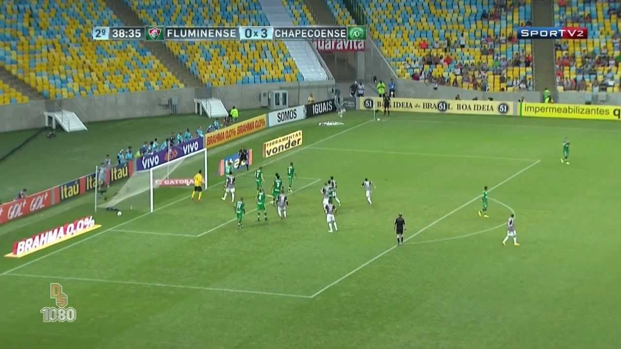 Gols Fluminense 1 x 4 Chapecoense - Brasileirão 2014 Série A - Sportv HD