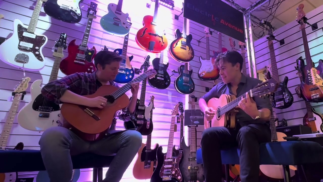 Billy Watman and Jonny Greenwood-Sultans of Swing Flamenco