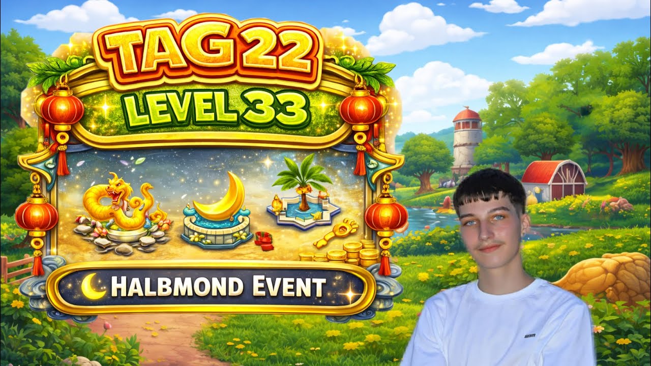 HALBMOND NEUJAHR EVENT in Hay Day?! 🌙🔥 | Tag 22 – Level 33