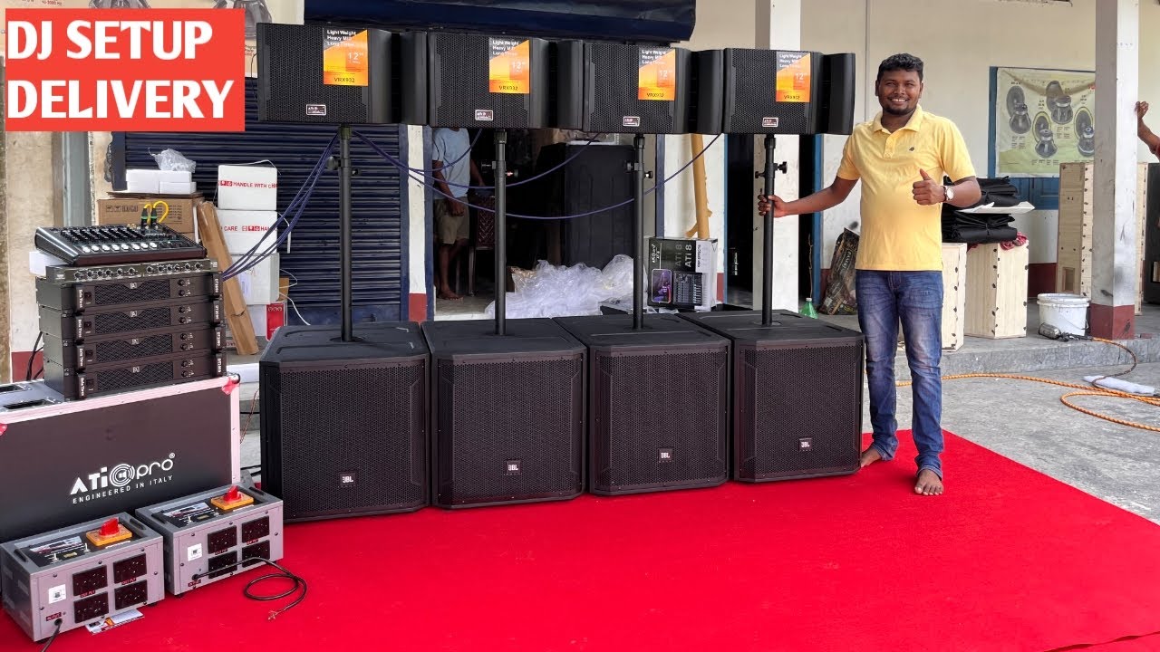 DJ SETUP CLUB,BAR,HOTEL,RESTAURANT 4 TOP 4 LINER 4 AMPLIFIER MIXER