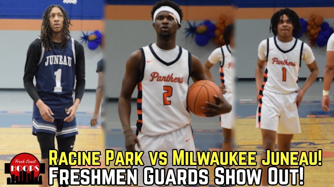 Racine Park Takes On Milwaukee Juneau! Freshman Guards Show Out!