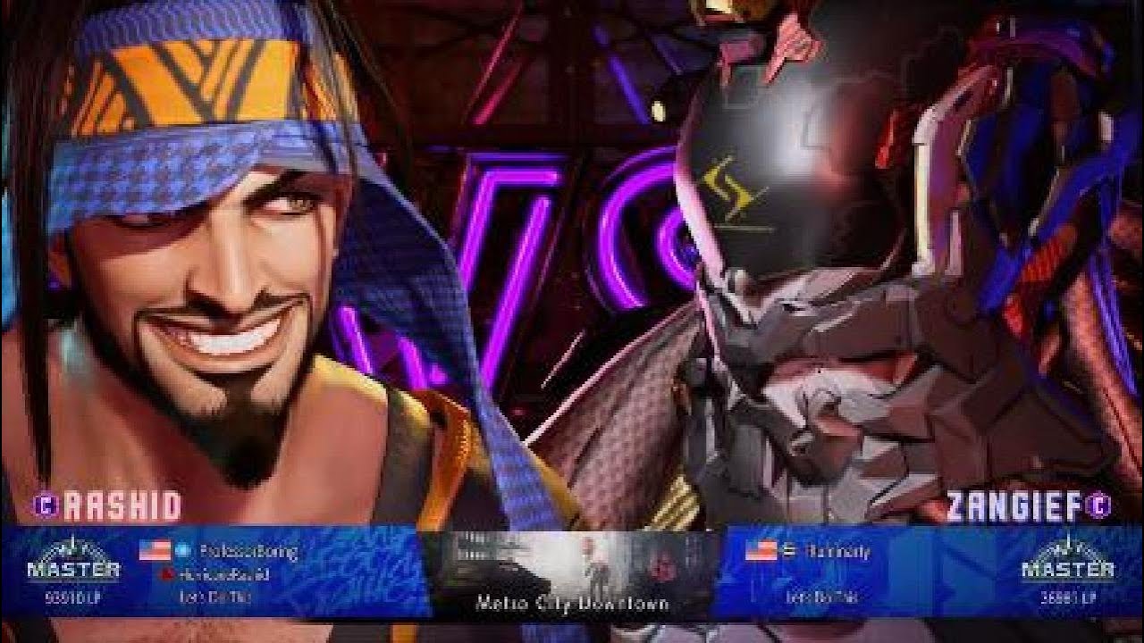 SF6 Rashid Master Matches - Getting Wild w Gief