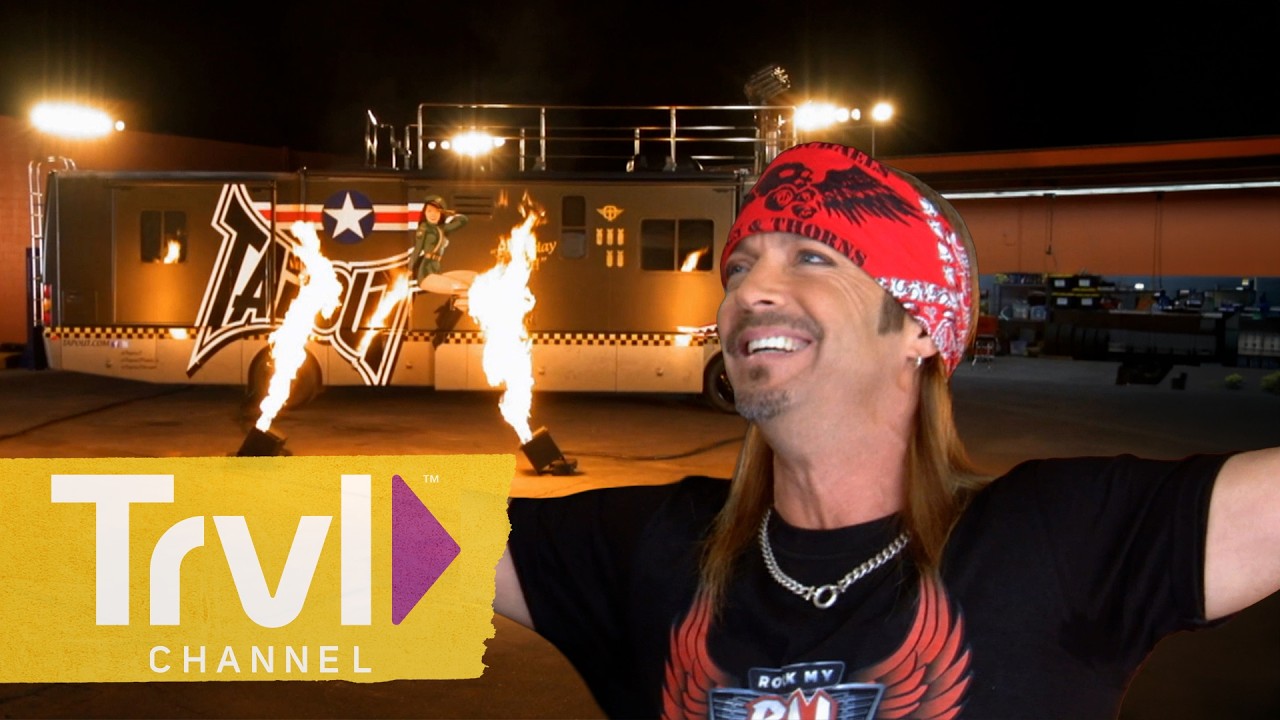 Bret Michaels Transforms Tapout's RV Into the Ultimate VIP Lounge | Rock My RV | Travel Channel