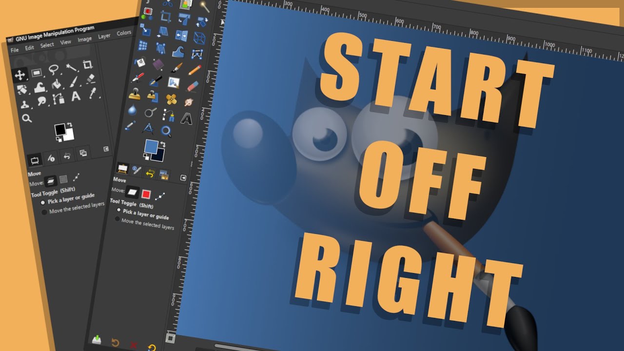 New to GIMP? Get Set Up Right the First Time