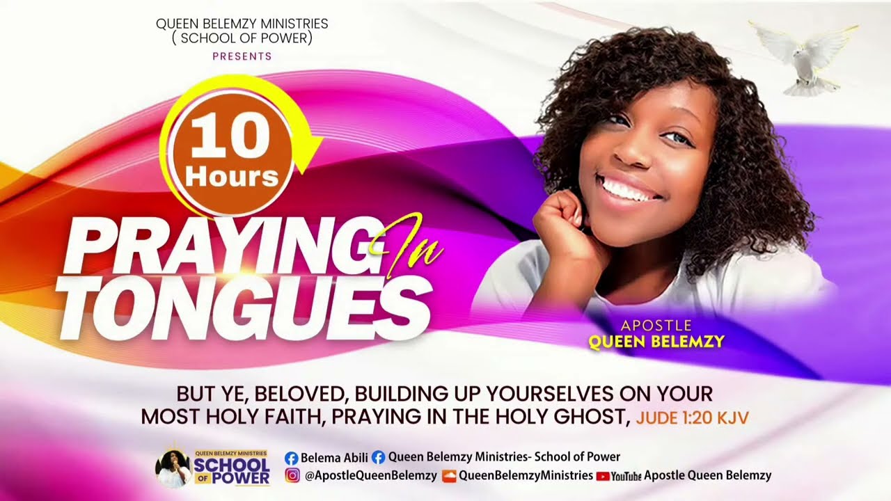 10 Hours of Praying in Tongues of Fire. #ThankYouHolySpirit