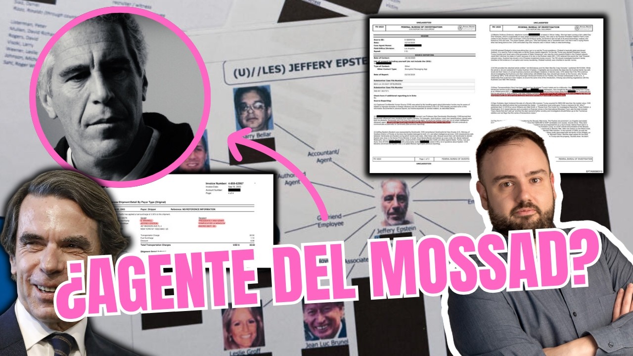 EPSTEIN FILES: AZNAR, INTELIGENCIA Y EL SILENCIO DE LOS MEDIO