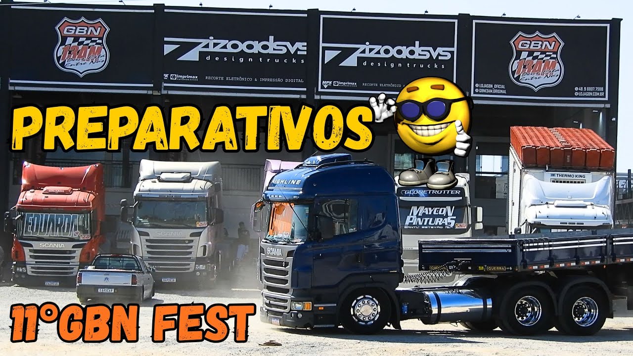 PREPARATIVOS GBN FEST 2025 - DIA TODO NO ZIZO ADZVS