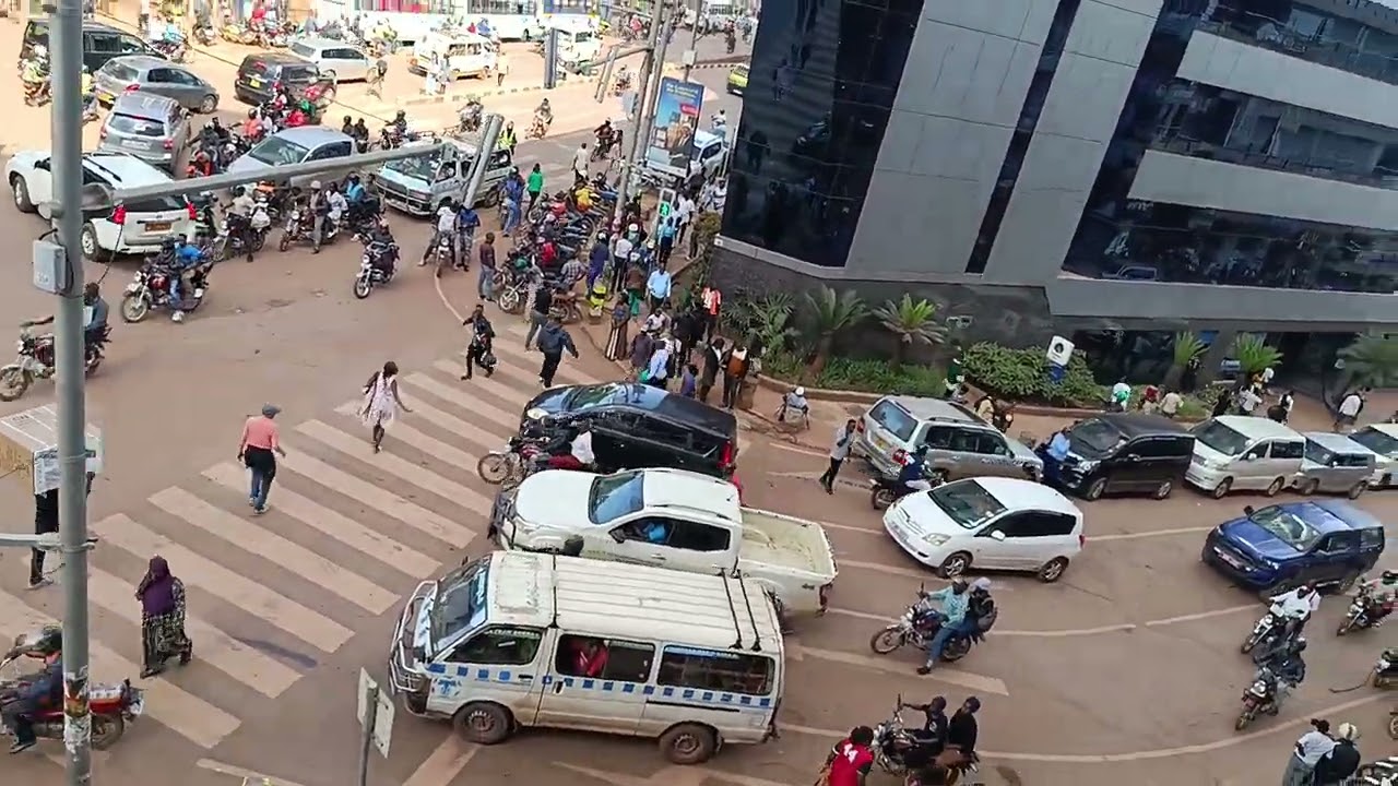 Boda bodas / motorcycle steady rides in the heart of Kampala