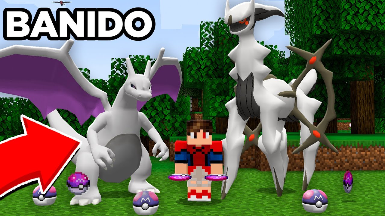 USEI TODOS OS BUGS DO PIXELMON E POSSO SER BANIDO!