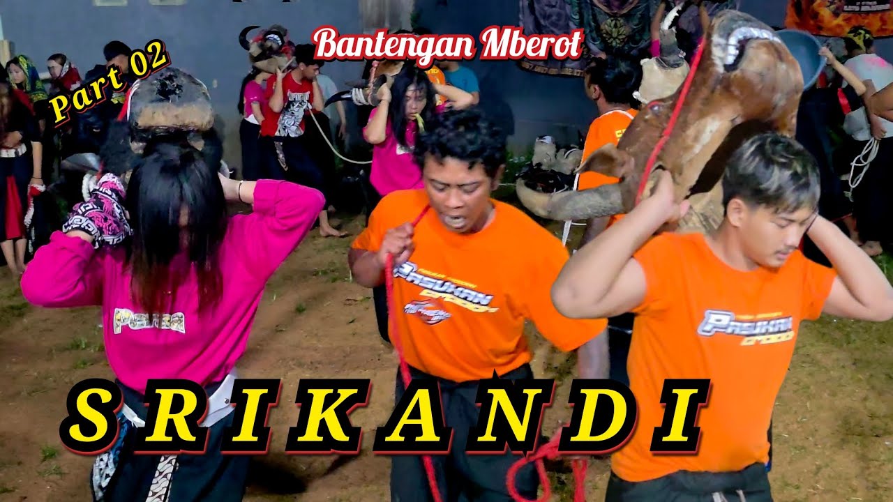 Menit Menit Kalapan Massal Bantengan SRIKANDI live Tanjung Banjararum Singosari
