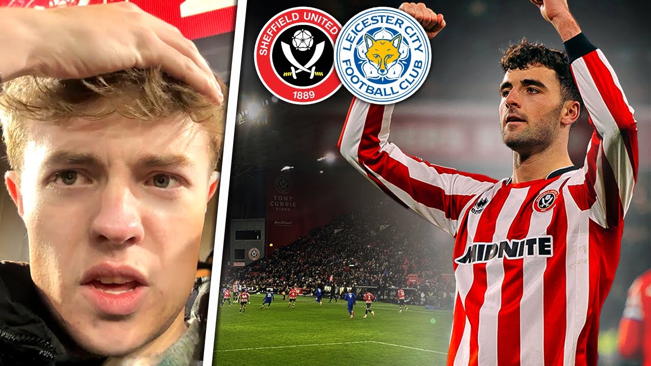 Sheffield United BATTER Leicester AGAIN 😡 Sheffield United 3-1 Leicester Vlog! 