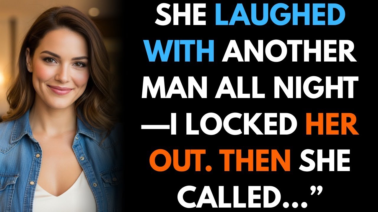 She Laughed with Another Man All Night—I Locked Her Out. Then She Called…”