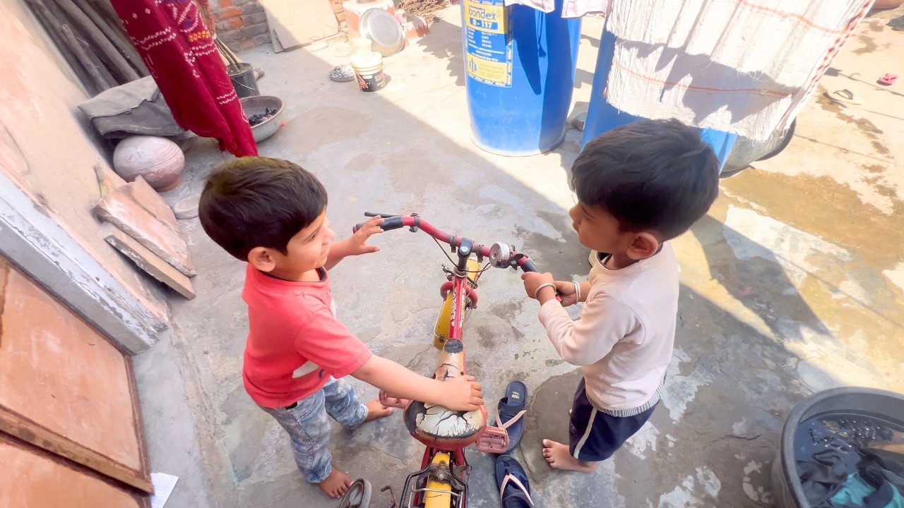 Cycle ke liye ladai ho gayi 😳|| dilip sisodiya vlogs #vlog 