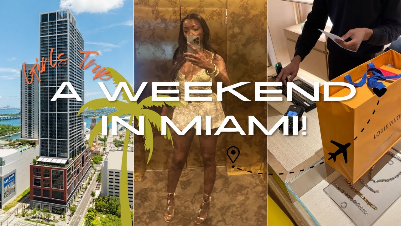 MIAMI FOR A MINUTE.  🏝️