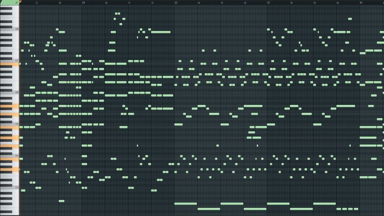 things that happen in the piano roll at 3AM