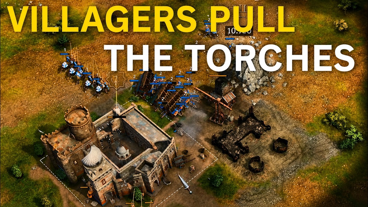 Fighting Against 2TC FC? Just Go ALL IN | Age of Empires IV