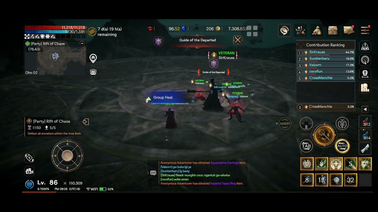 Priest Rohan2 Master of Buff!! The Best Support Class Rohan2 Global!