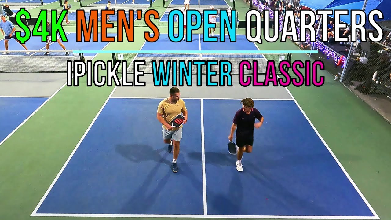 $4K Men’s Open Quarterfinal Slugfest | Palm (6.0) / Afanasenka (5.9) vs Santini (6.1) / Poland (5.6)