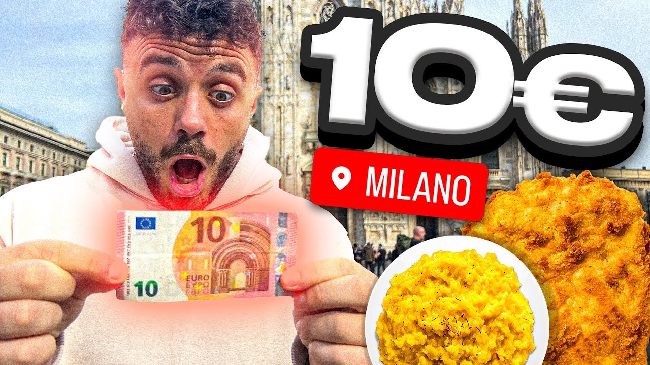 💶🍕COSA COMPRI A MILANO CON 10&euro;?