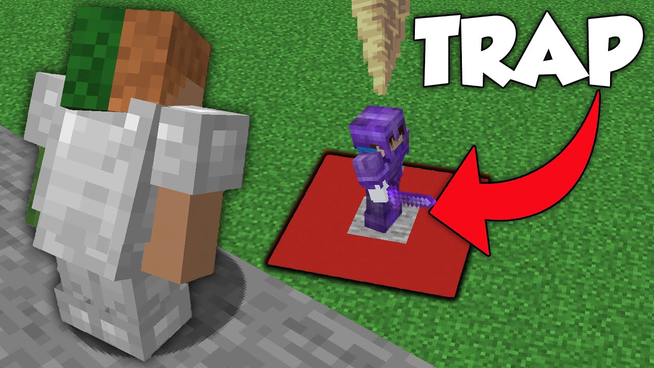 Убийство игроков Minecraft с помощью капельных камней