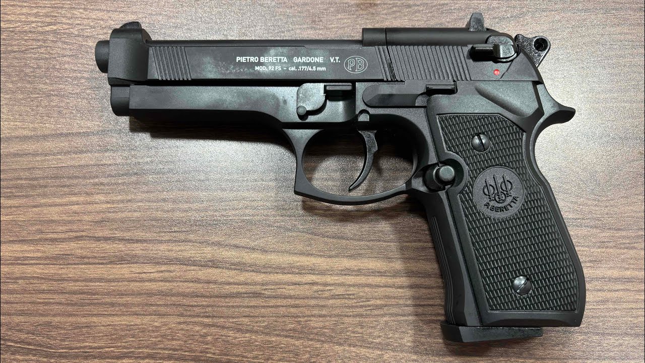 Beretta 92FS 4.5mm, .177 Cal. CO2 Pellet Air Pistol In India By Airsoft Gun India