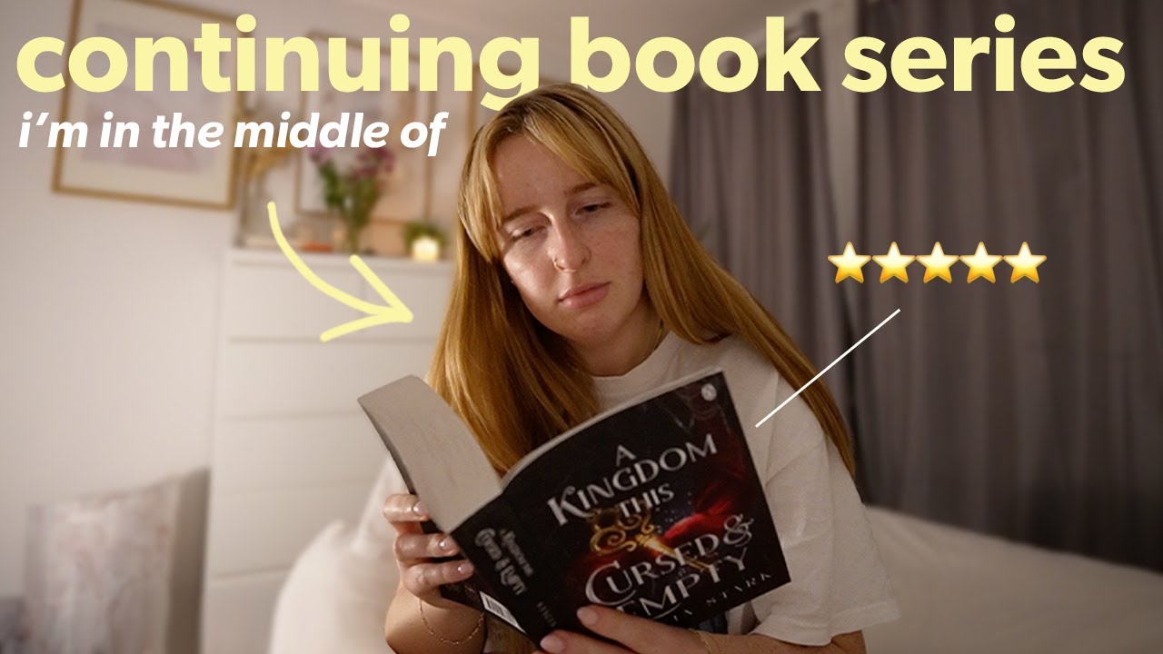 Mood reading my TBR 📖 Continuing book series i'm in the middle of!