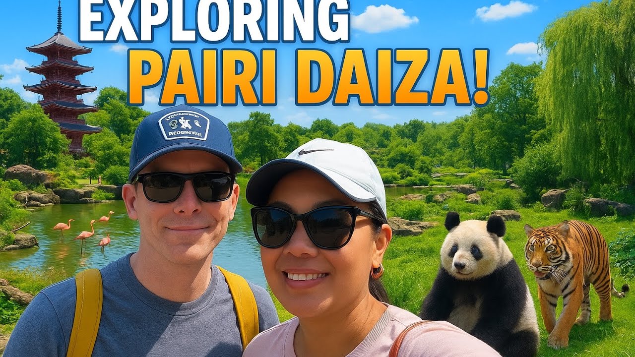 Exploring Pairi Daiza!