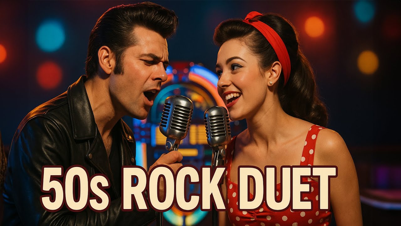 Rock ’n’ Roll Duets of the 50s – 2 Hours Nostalgic Oldies Mix