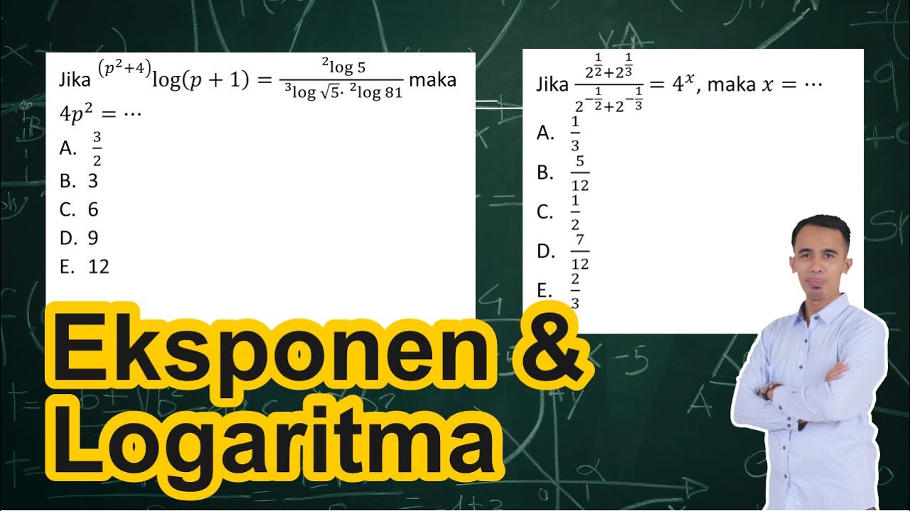 [23] EKSPONEN dan LOGARITMA MATEMATIKA DASAR UTUL UM UGM 2025