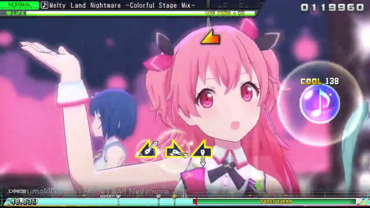 【Project Diva MM+】Melty Land Nightmare【Normal】(Mod Song)