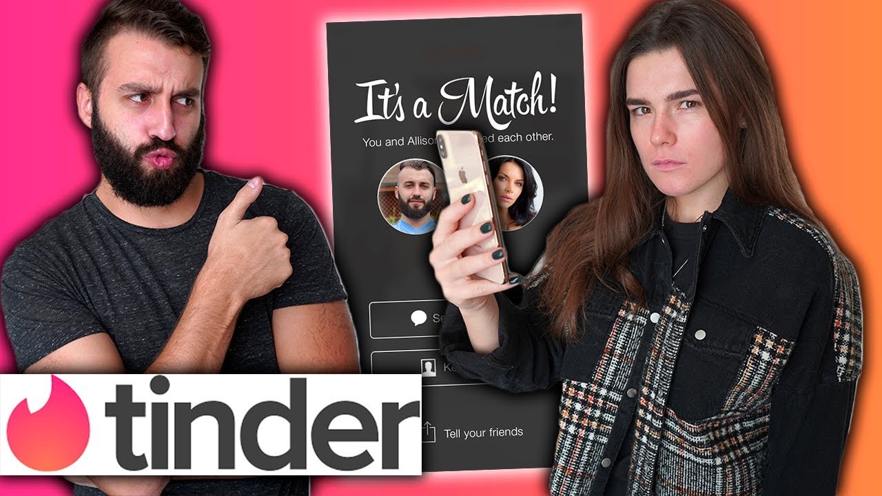 ПРИТВОРИЛАСЬ СВОИМ ПАРНЕМ В TINDER