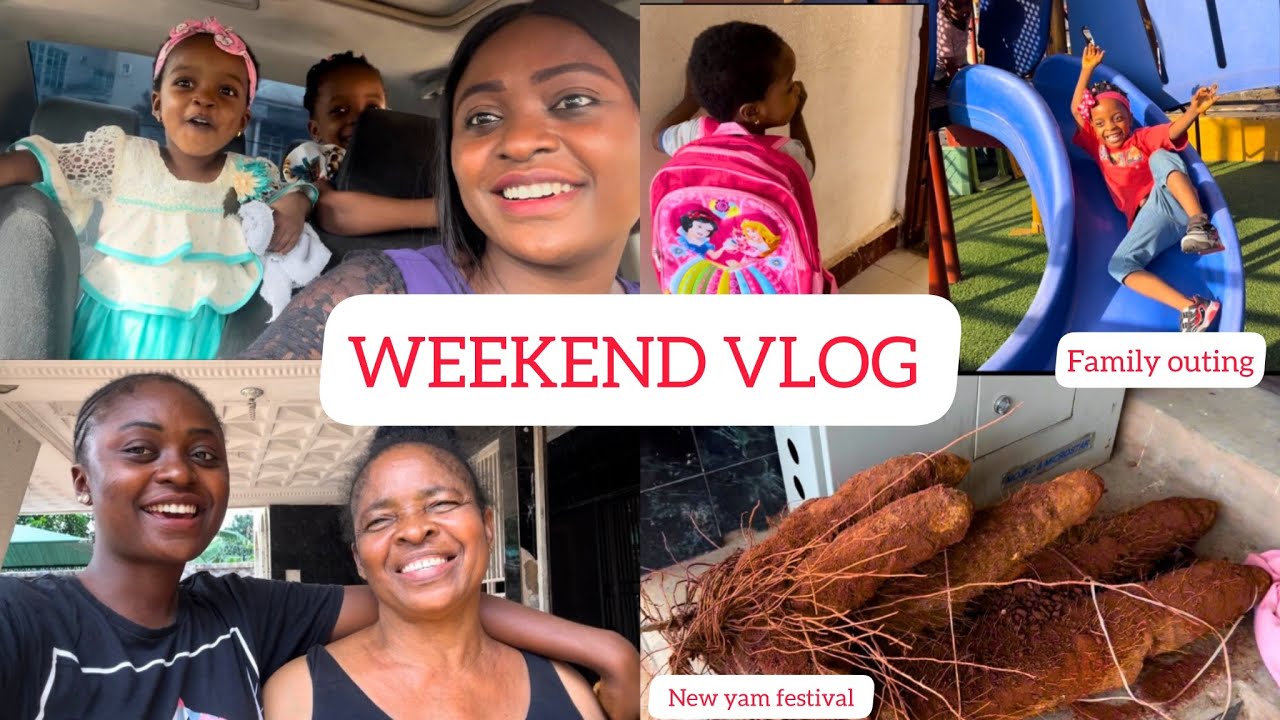 Realistic Weekend Routine of a African Mum of  2kids + Holiday Over /family outing